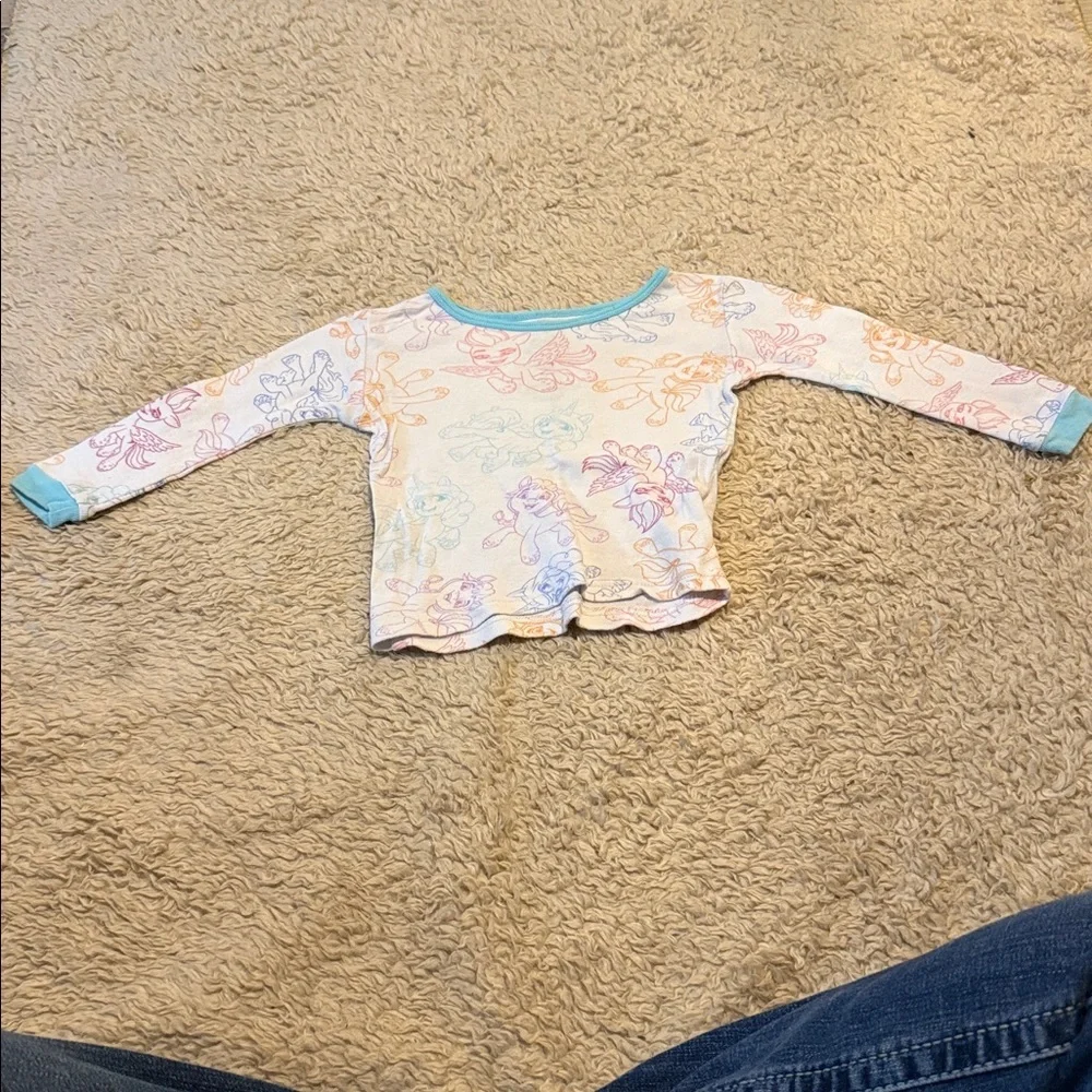 (3) Toddler Long Sleeve Pajama Tops